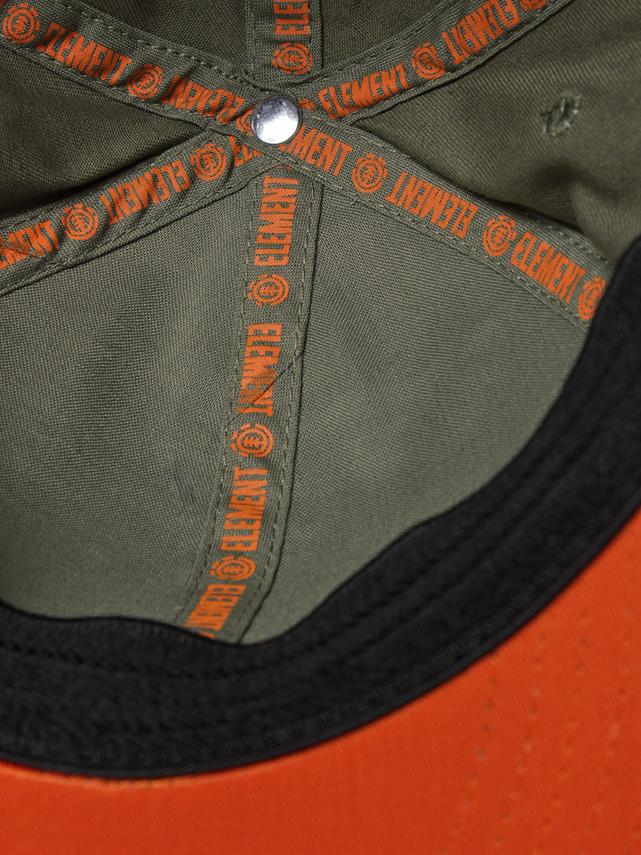 Czapka z daszkiem Element Element Flat Cap (army)