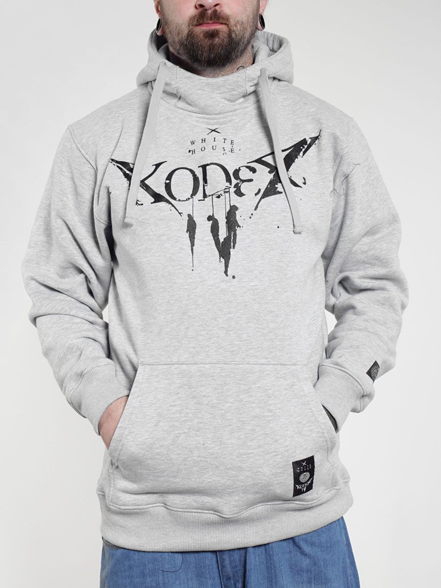 Bluza z kapturem Mass Basic HD (szara)