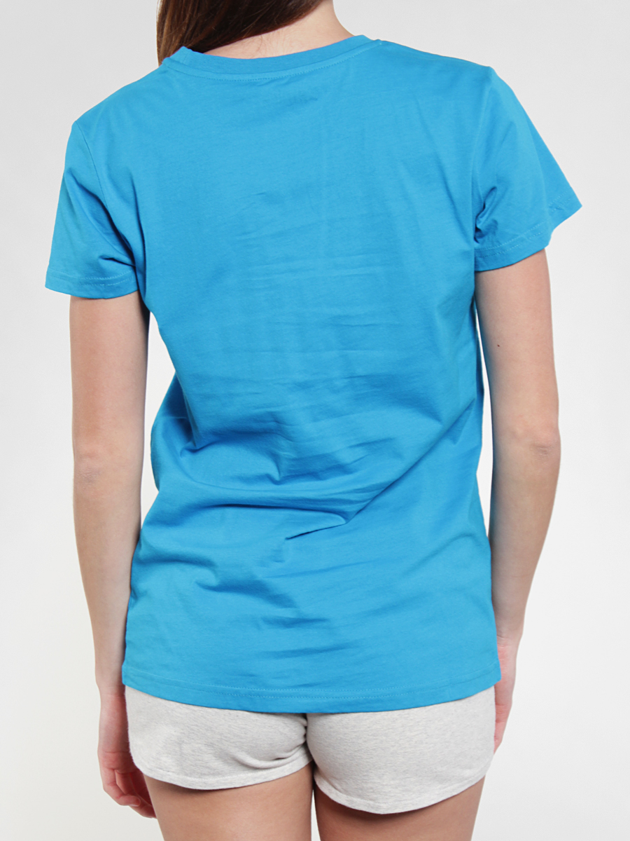 T-Shirt Etnies Icon Fill Wmn (turquoise)
