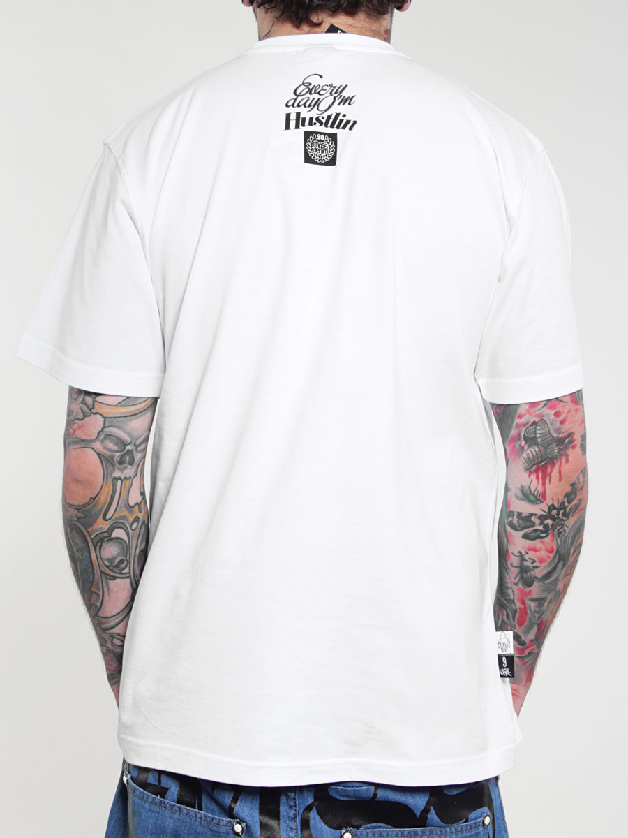 T-Shirt Mass Hustlin (white)