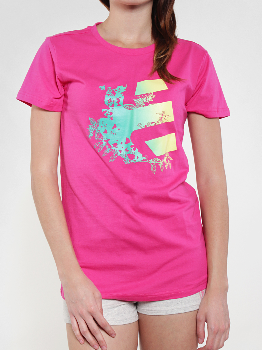 T-Shirt Etnies Moonshine Wmn (pink)