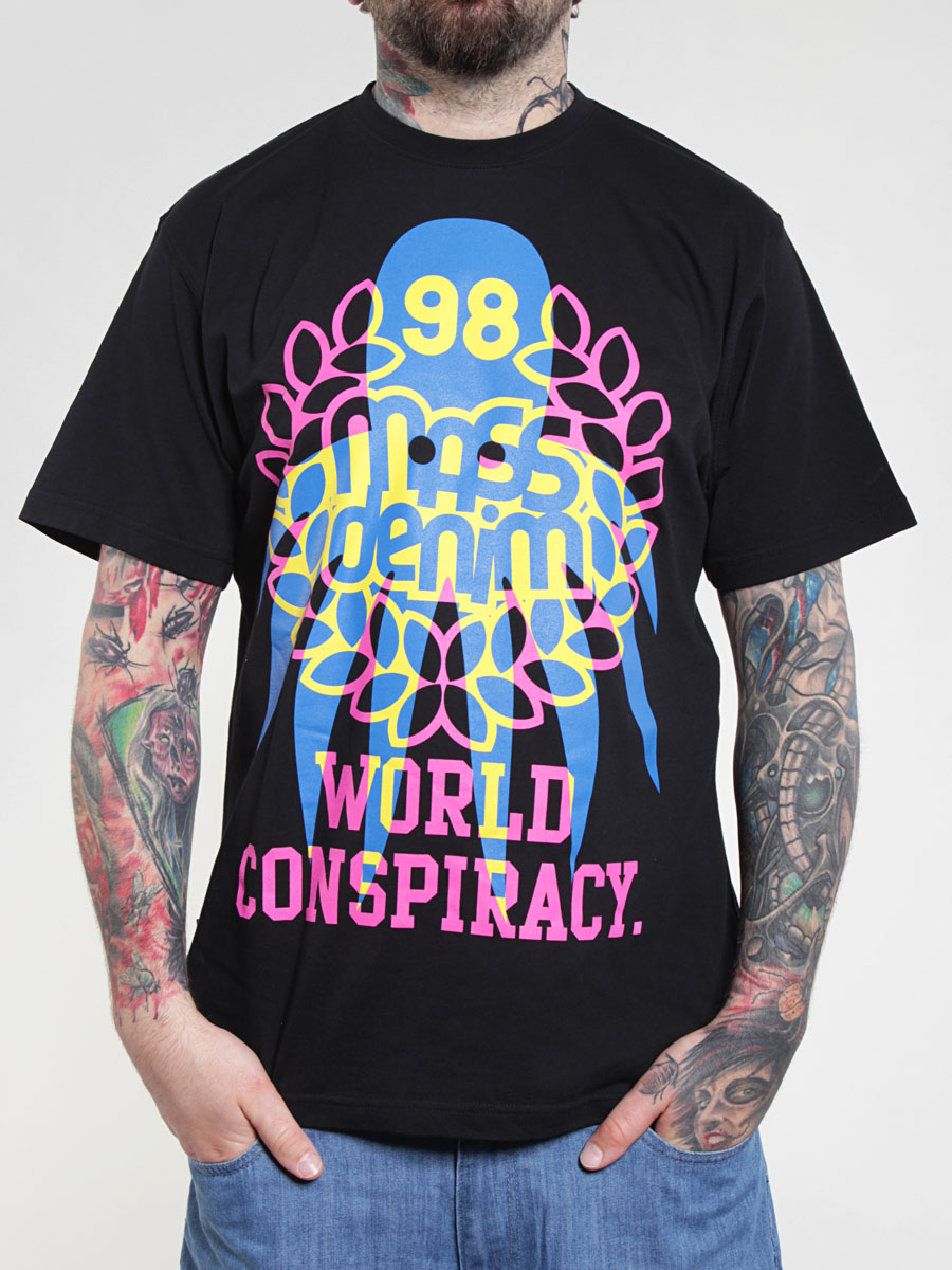 T-Shirt Mass World Consp (czarny)