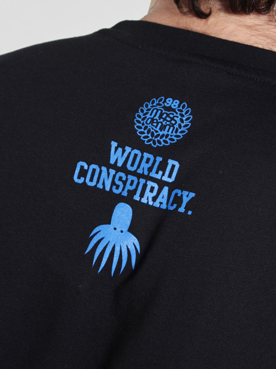 T-Shirt Mass World Consp (czarny)