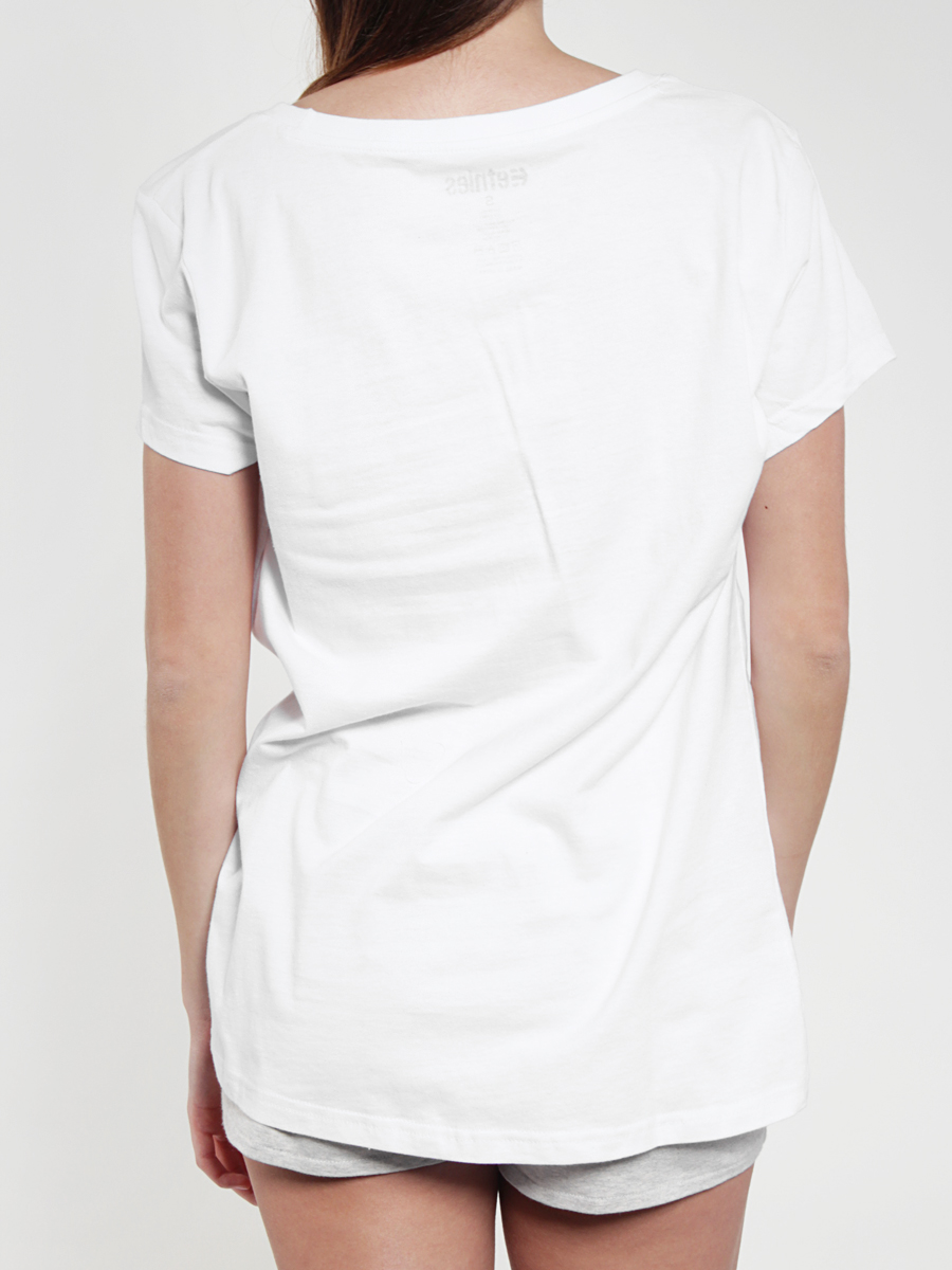 T-Shirt Etnies The Crash Boyfriend Wmn (white)