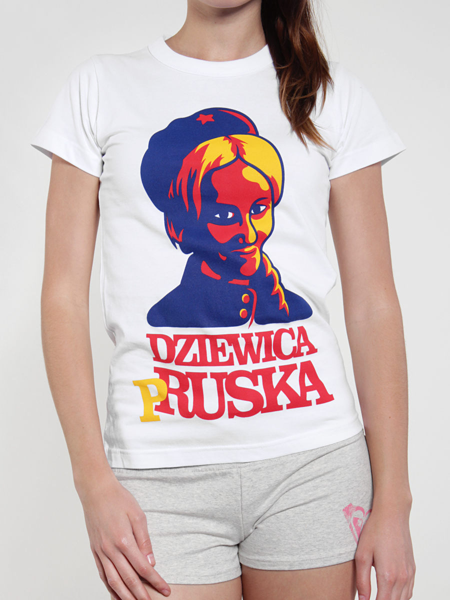 T-Shirt Dziedzic Pruski Dziewica (white)