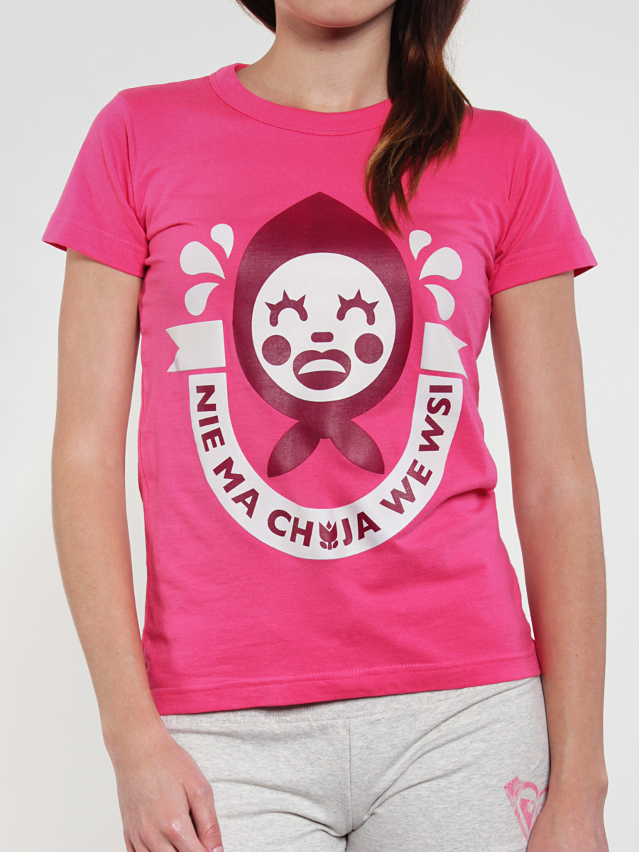 T-Shirt Dziedzic Pruski Nie Ma Chu (pink)