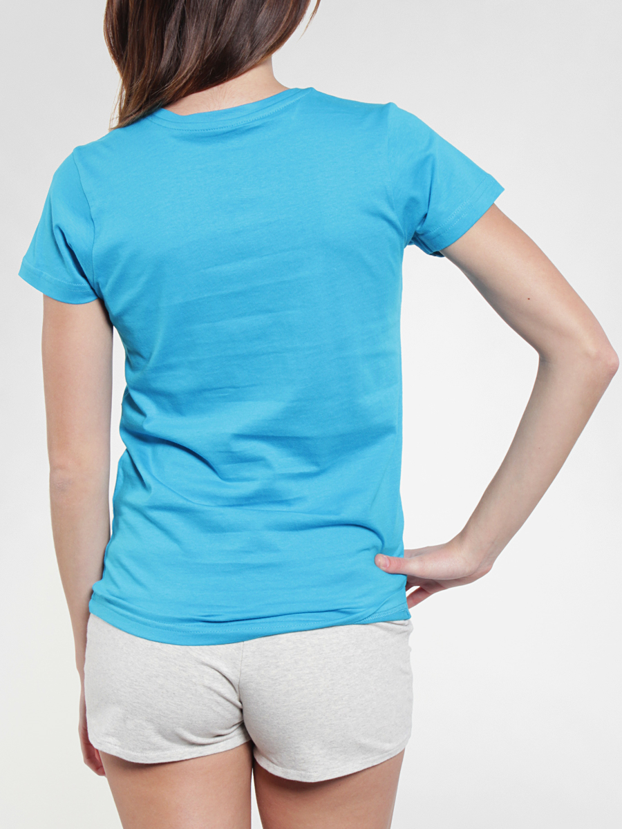 T-shirt Volcom Texte Me Baby Wmn (blu)