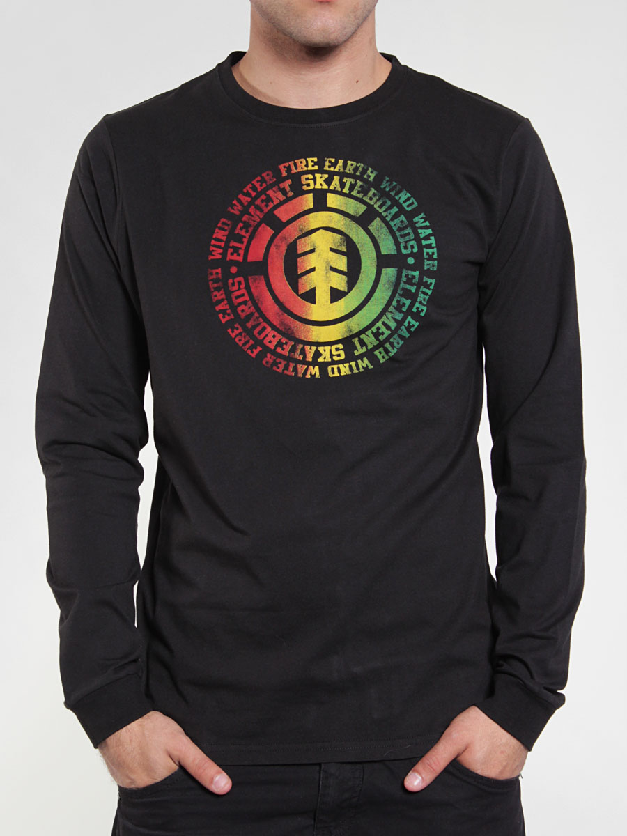 Longsleeve Element Dispersion (black)