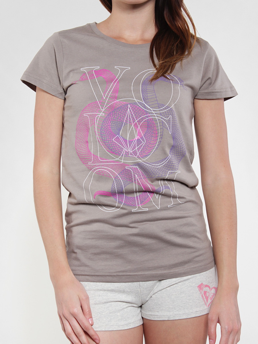 T-shirt Volcom Snake Wmn (lbr)
