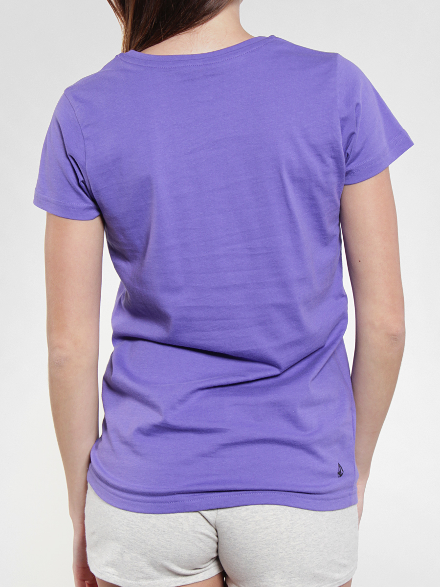 T-shirt Volcom Script Logo Wmn (pur)