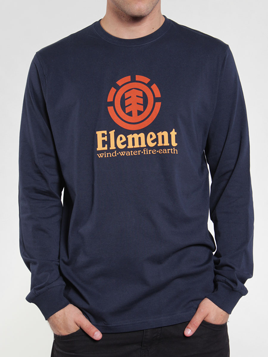 Longsleeve Element Vertical (total eclipse)