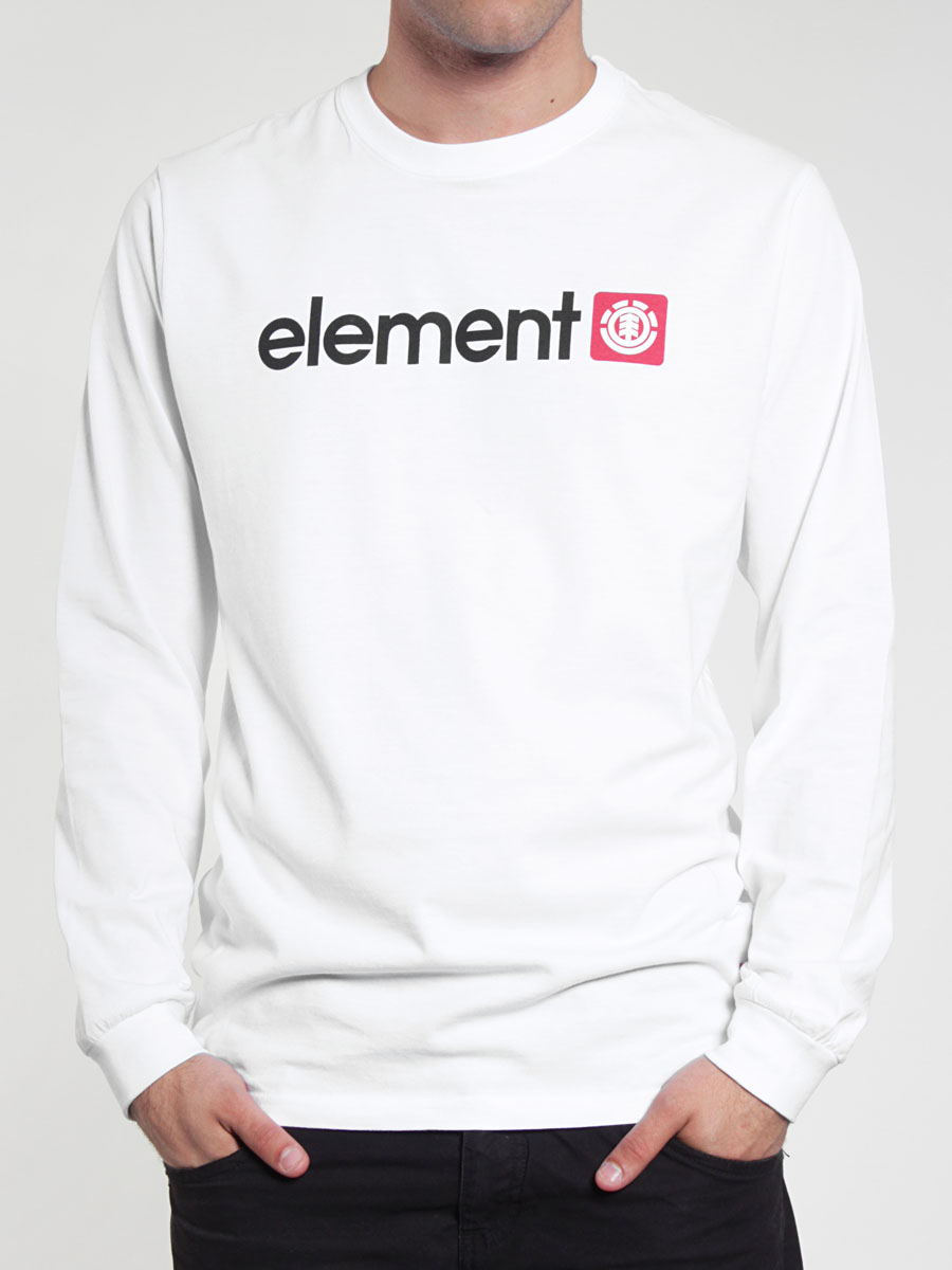 Longsleeve Element Logo (white)