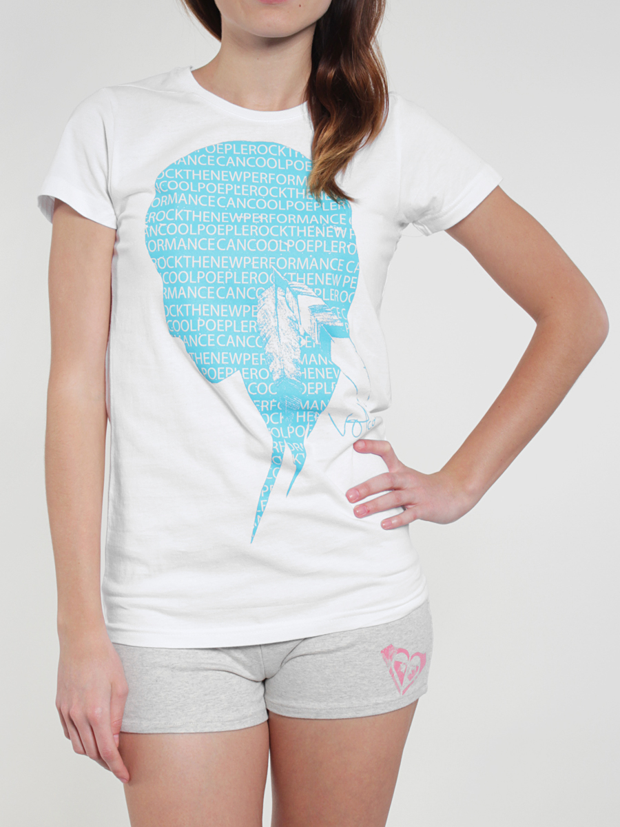 T-shirt Volcom Brain Freeze Baby Wmn (wht)