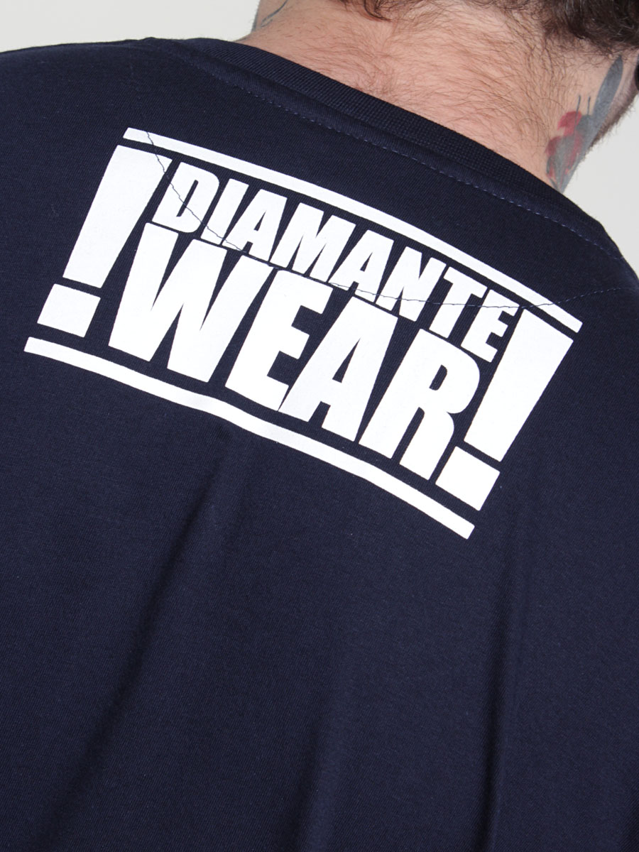 T-Shirt Diamante Nigdy Się Nie Poddam (granatowy)