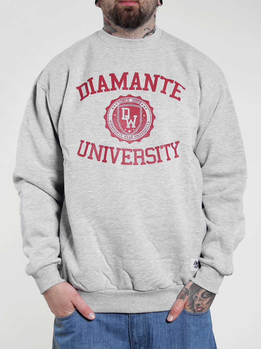 Bluza Diamante Diamante University (szara)