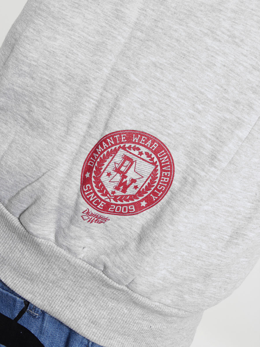 Bluza Diamante Diamante University (szara)