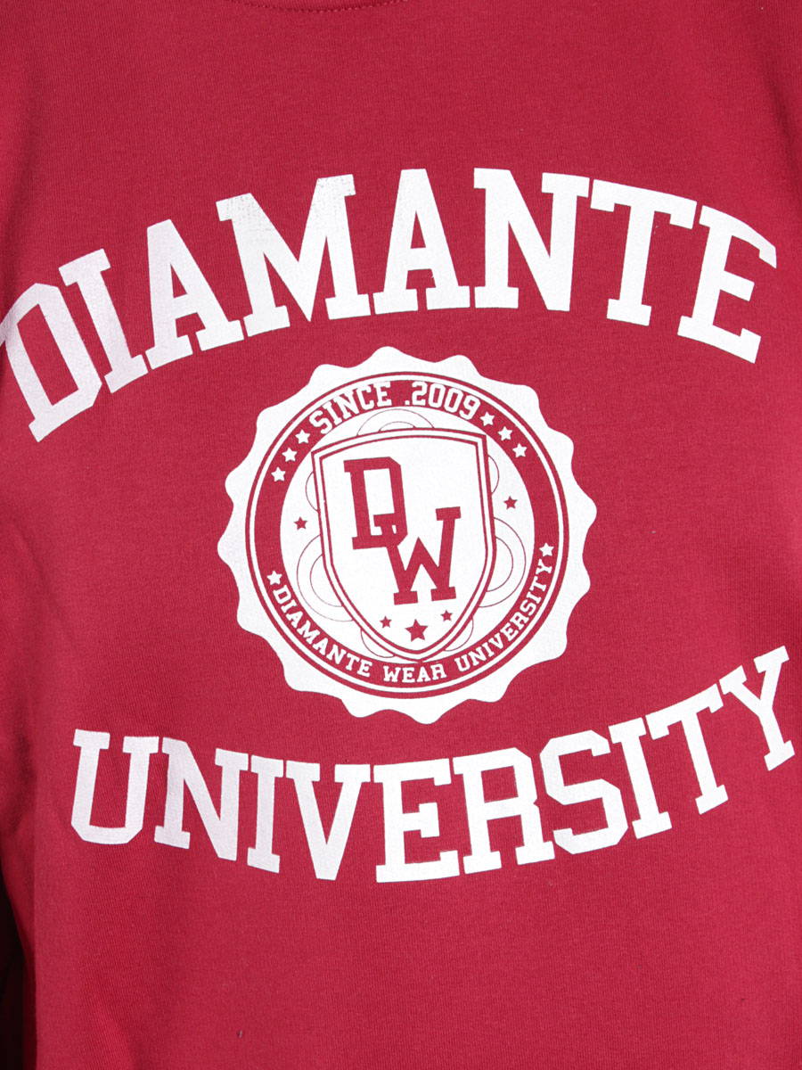 Bluza Diamante Diamante University (czerwona)