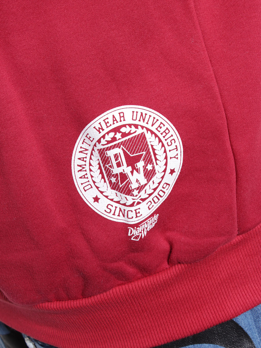 Bluza Diamante Diamante University (czerwona)