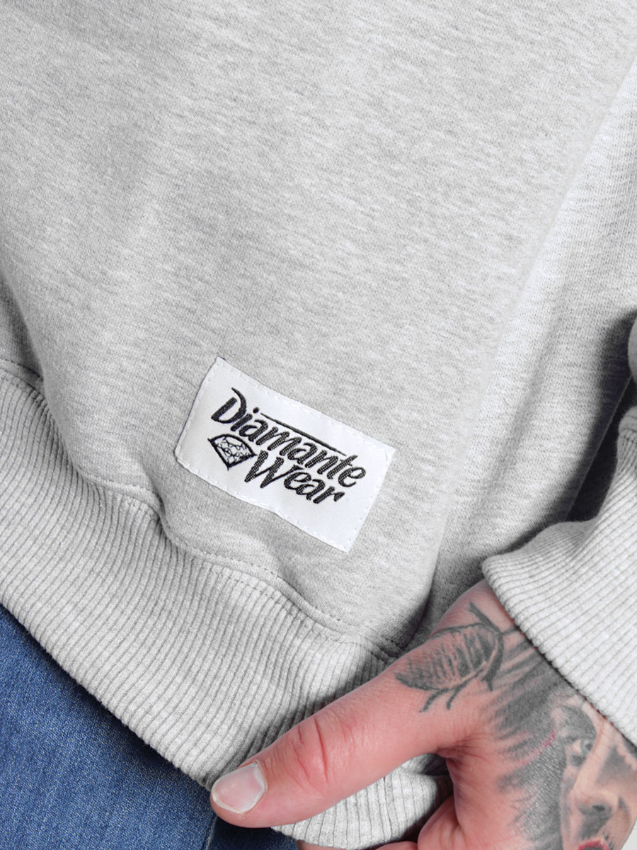 Bluza Diamante Diamante Nigdy Się Nie Poddam (szara)