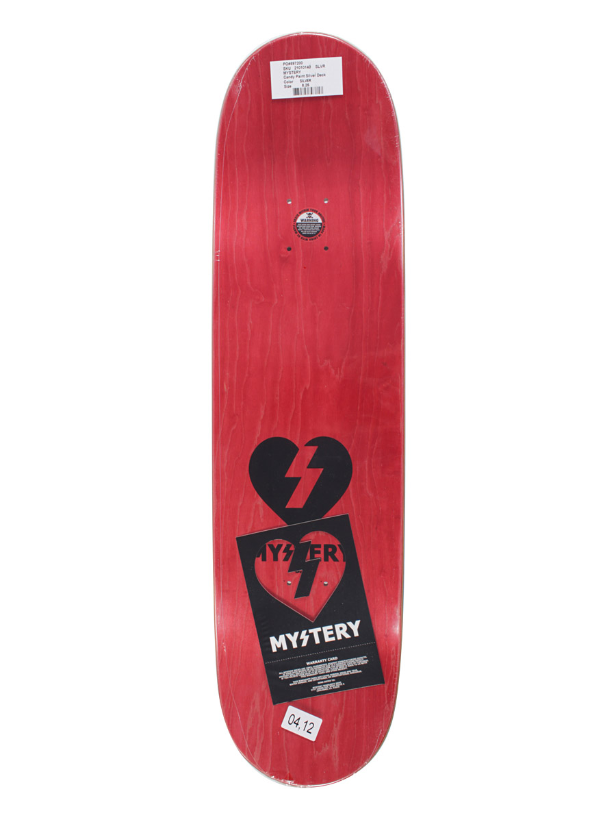 Deck Mystery Candy Paint Silver 8.25'' (silver)