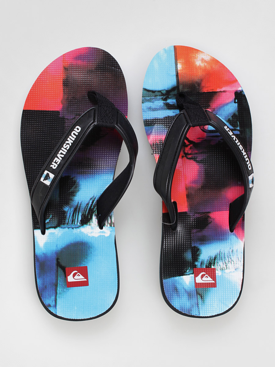 Japonki Quiksilver KMMSL223 (blue/red/black) 