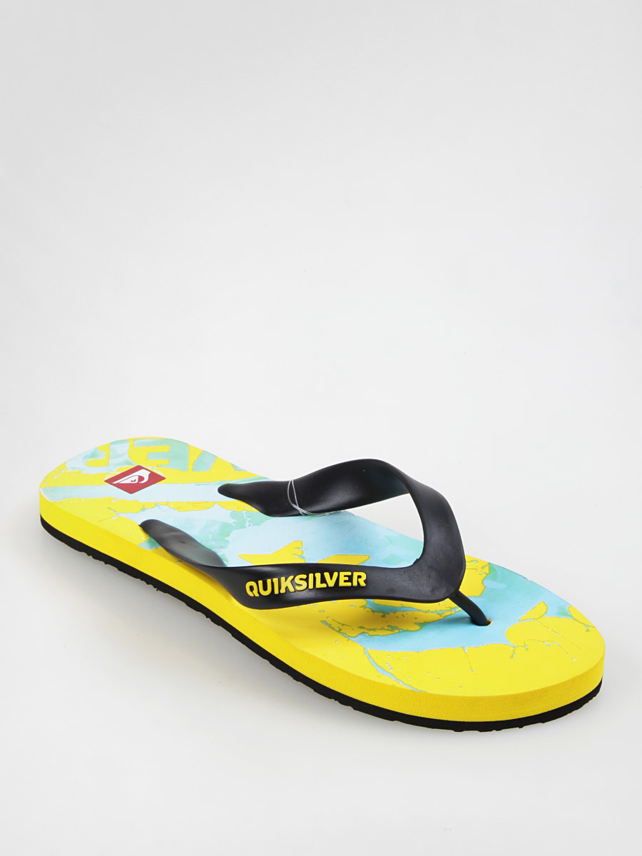 Japonki Quiksilver KMMSL233 (yellow/blk/blue)