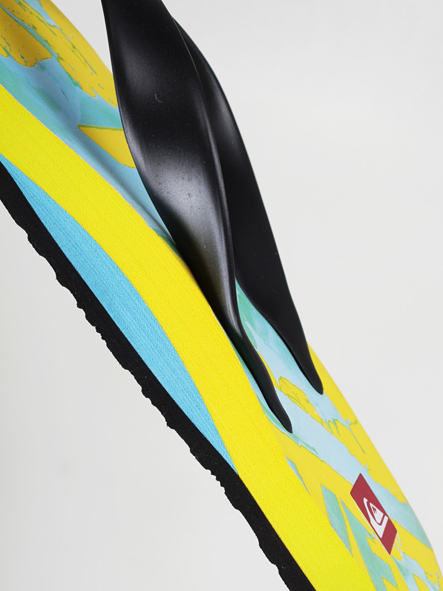Japonki Quiksilver KMMSL233 (yellow/blk/blue)