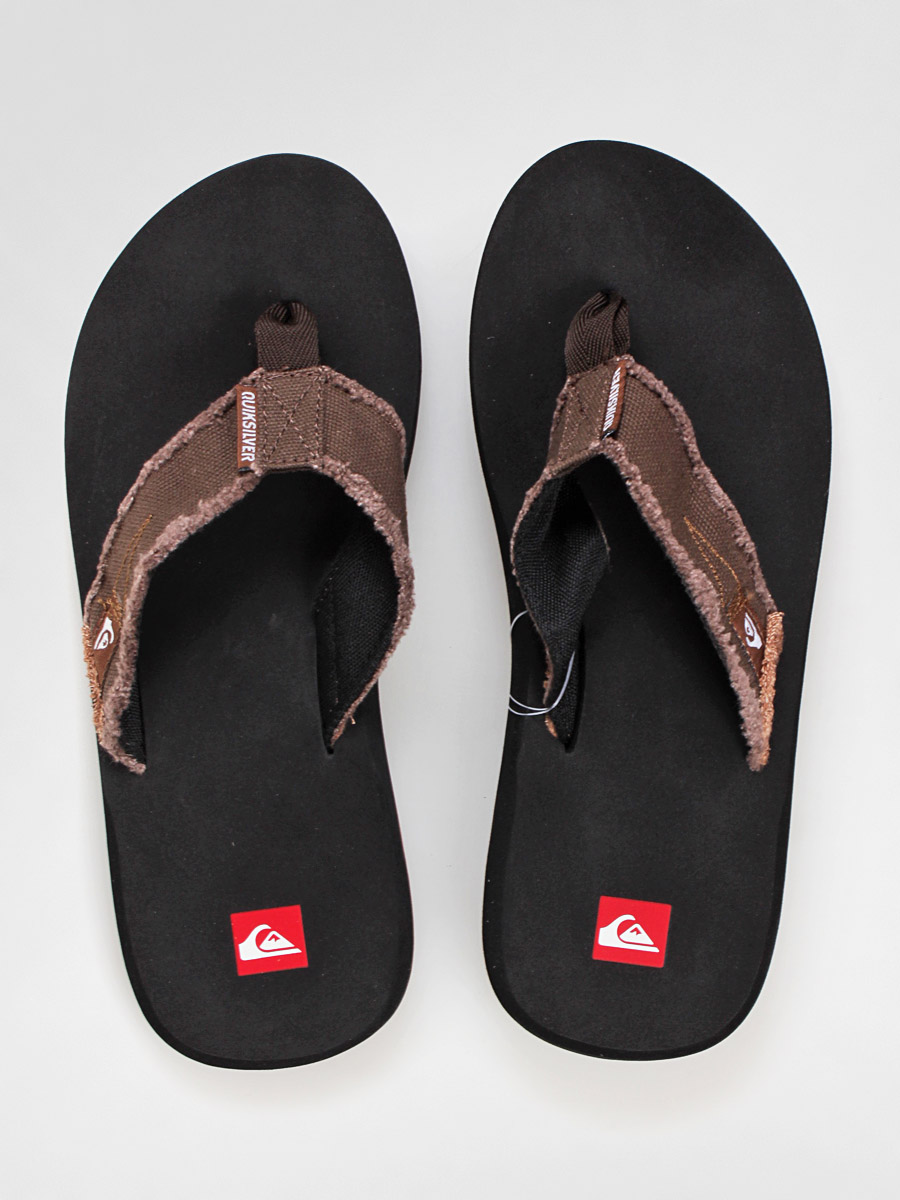 Japonki Quiksilver KMMSL293 (brn/blk/lt brn) 