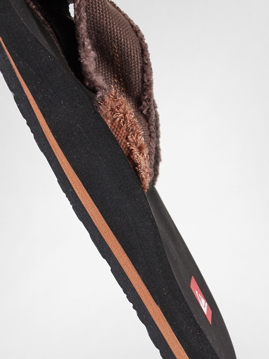 Japonki Quiksilver KMMSL293 (brn/blk/lt brn) 