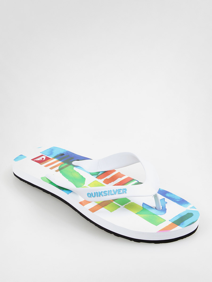 Japonki Quiksilver KMMSL263 (wht/blu/green)