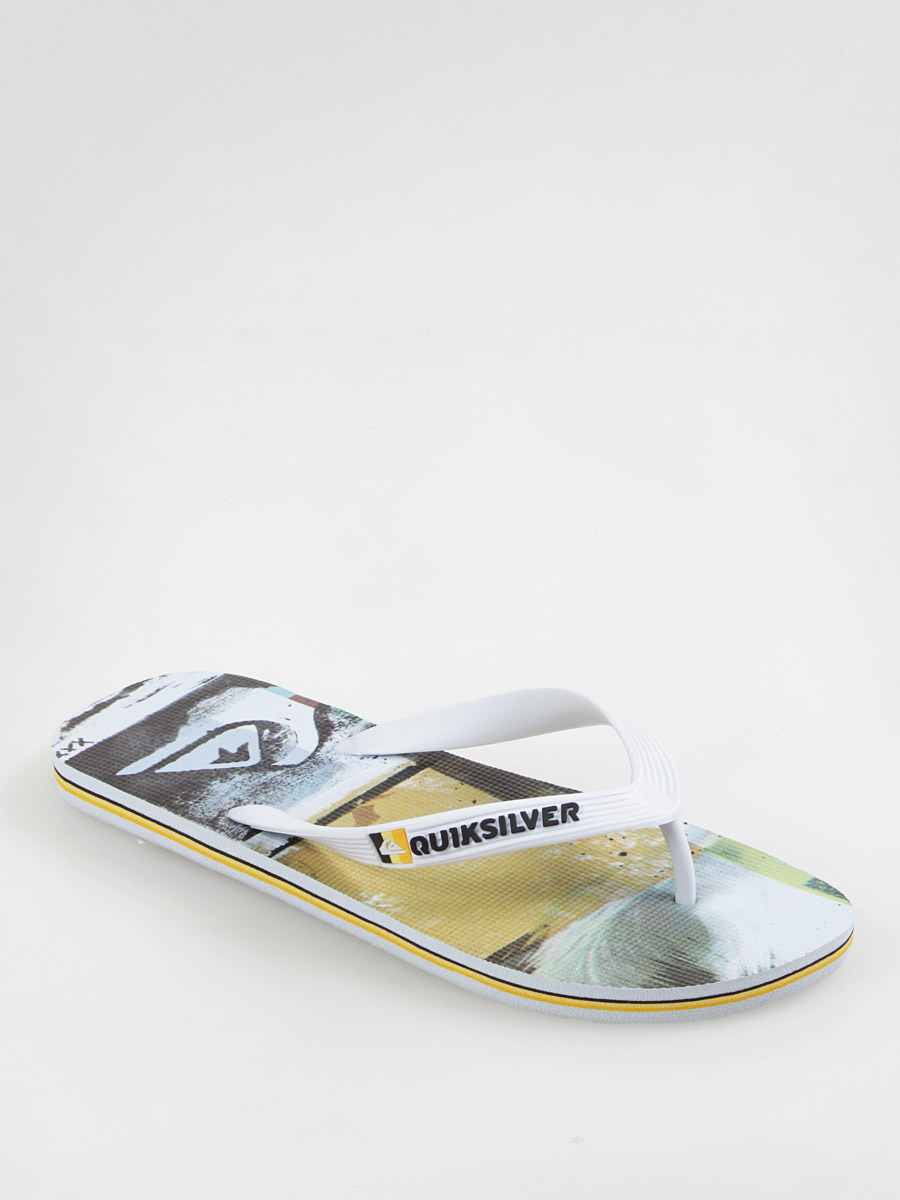 Japonki Quiksilver KMMSL363 Molokai Screenline (wht/wht/yellow)