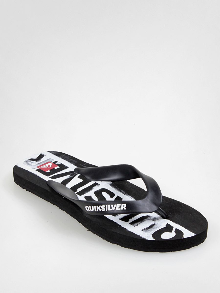 Japonki Quiksilver KMMSL273 (black/wht/black)