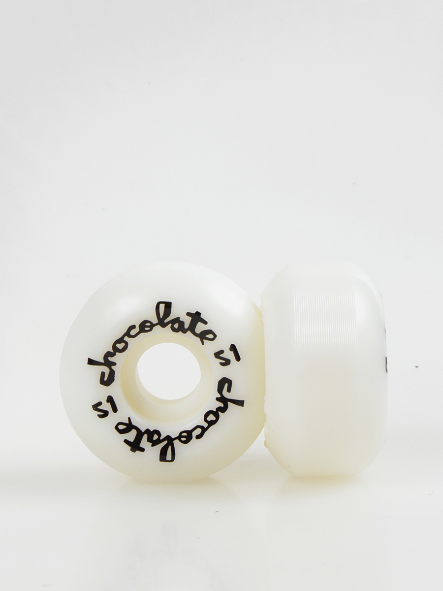 Kółka Chocolate Chunk Embossed White 51mm