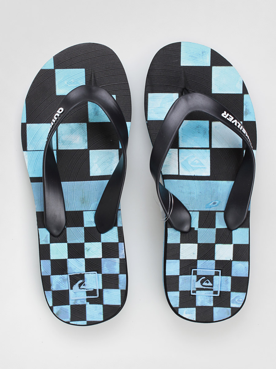 Japonki Quiksilver KMMSL203  (black/blu/multi)