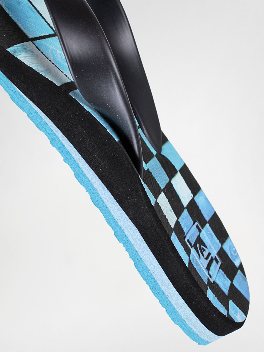 Japonki Quiksilver KMMSL203  (black/blu/multi)