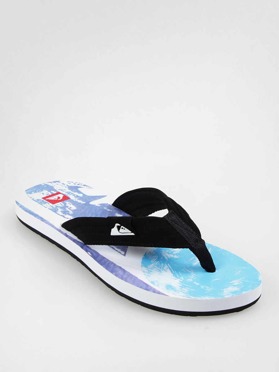 Japonki Quiksilver KMMSL183 (wht/blu/green)