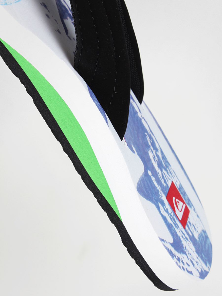 Japonki Quiksilver KMMSL183 (wht/blu/green)