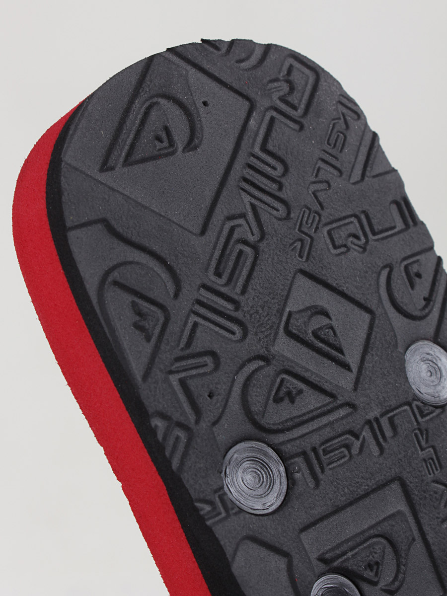 Japonki Quiksilver KMMSL273 (red/black/red)