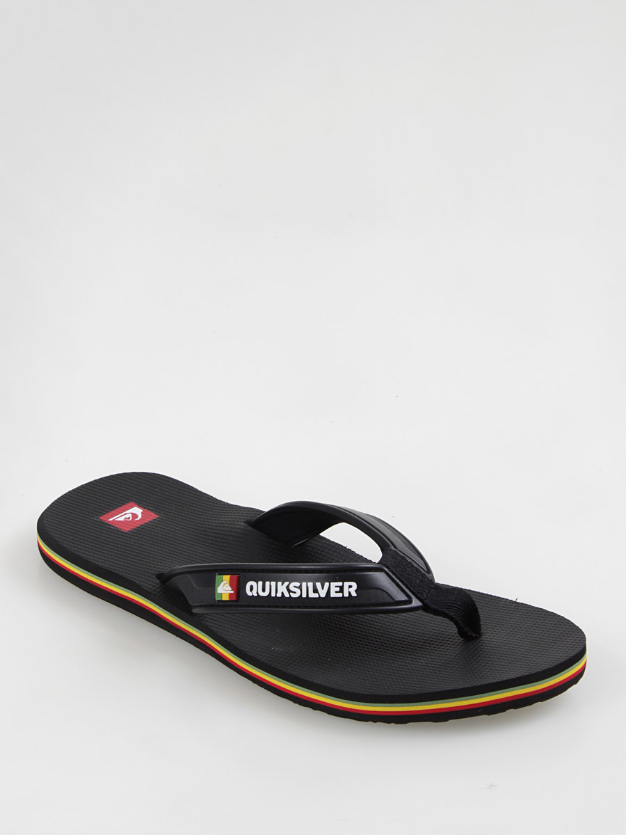 Japonki Quiksilver KMMSL213 (blk/blk/rasta)