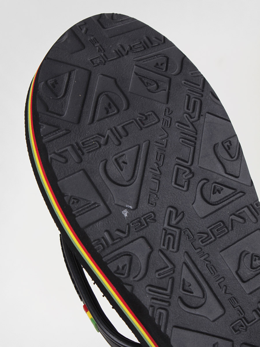 Japonki Quiksilver KMMSL213 (blk/blk/rasta)