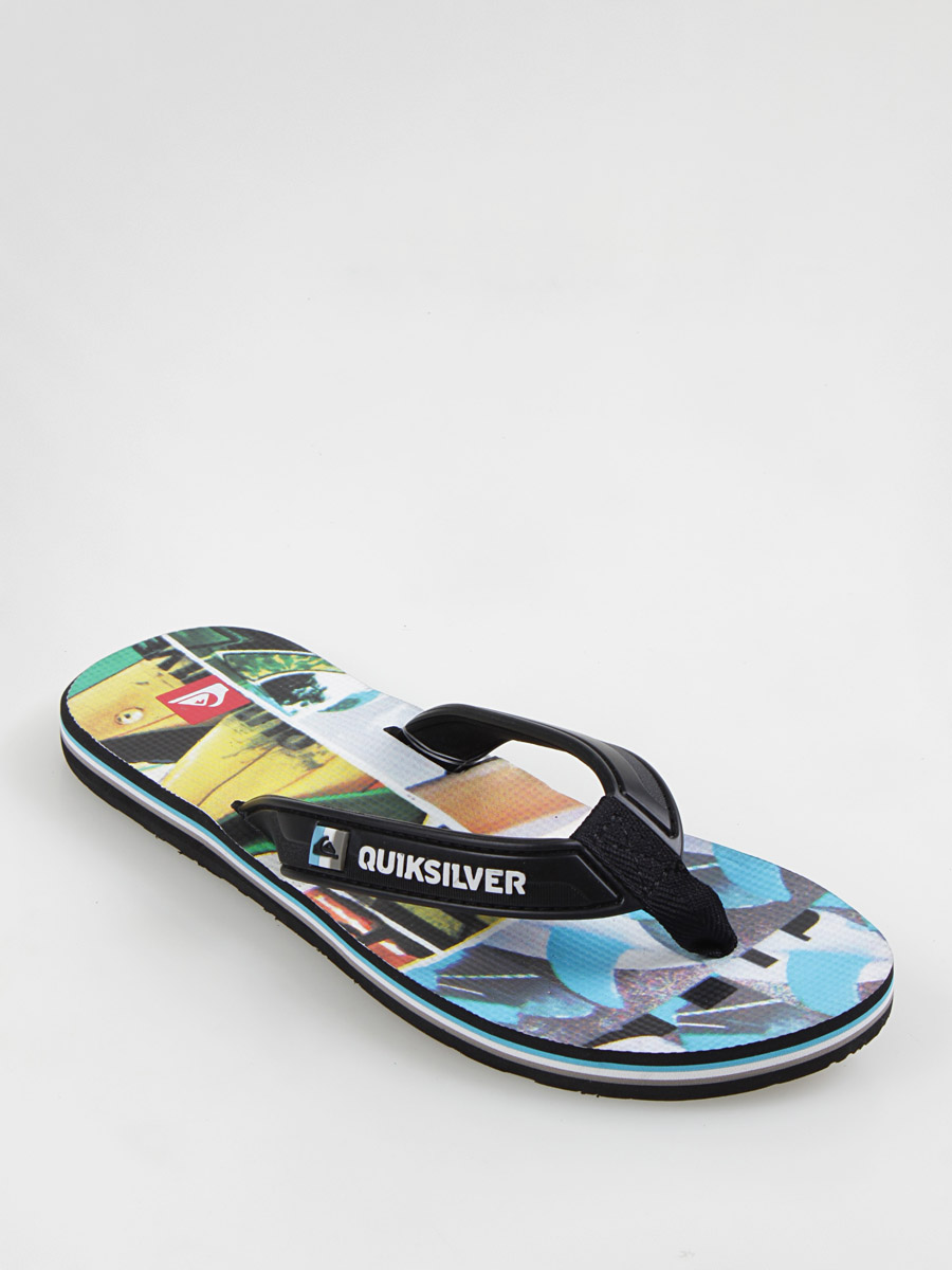 Japonki Quiksilver KMMSL223 (wht/blu/multi) 