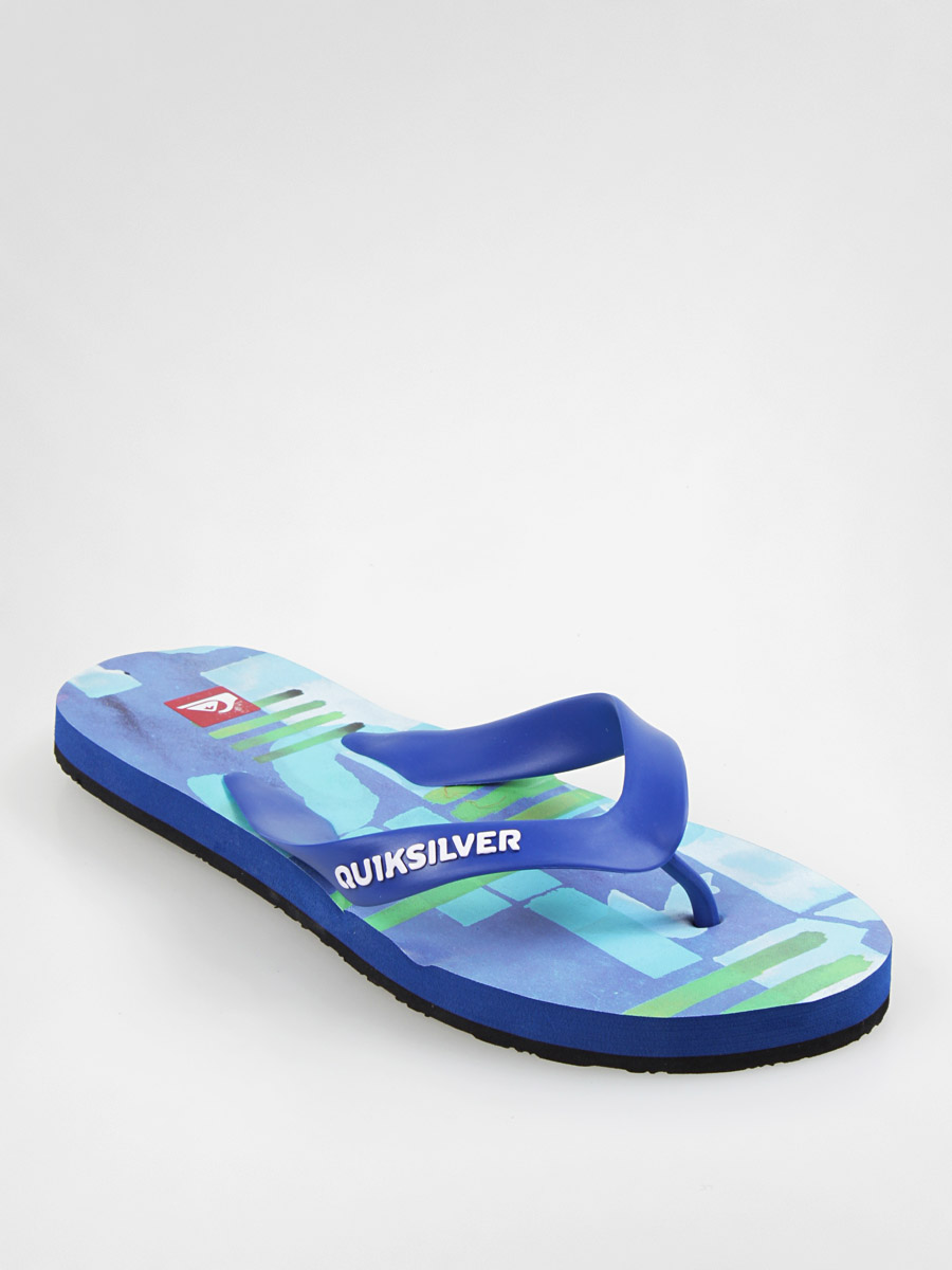 Japonki Quiksilver KMMSL263 (blue/white/blue)