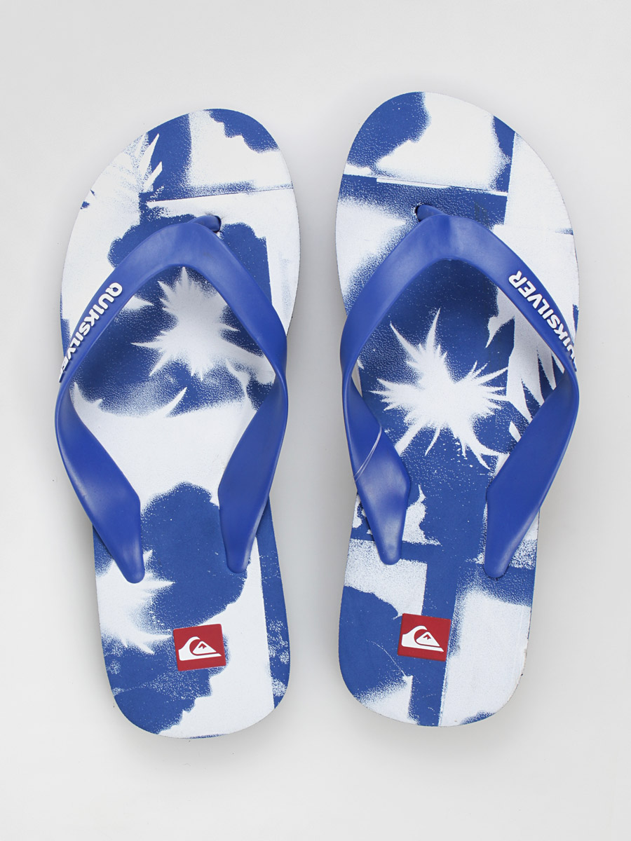 Japonki Quiksilver KMMSL243 (blue/white/blue)