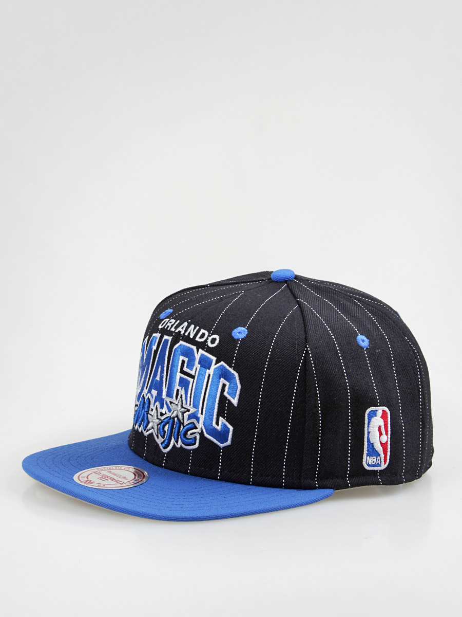 Czapka z daszkiem Mitchell & Ness MTC2T Magic (blk/wht pinstripe)