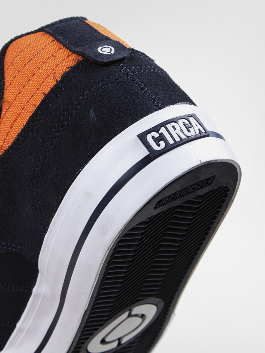 Buty Circa Tre (dark navy/amber)