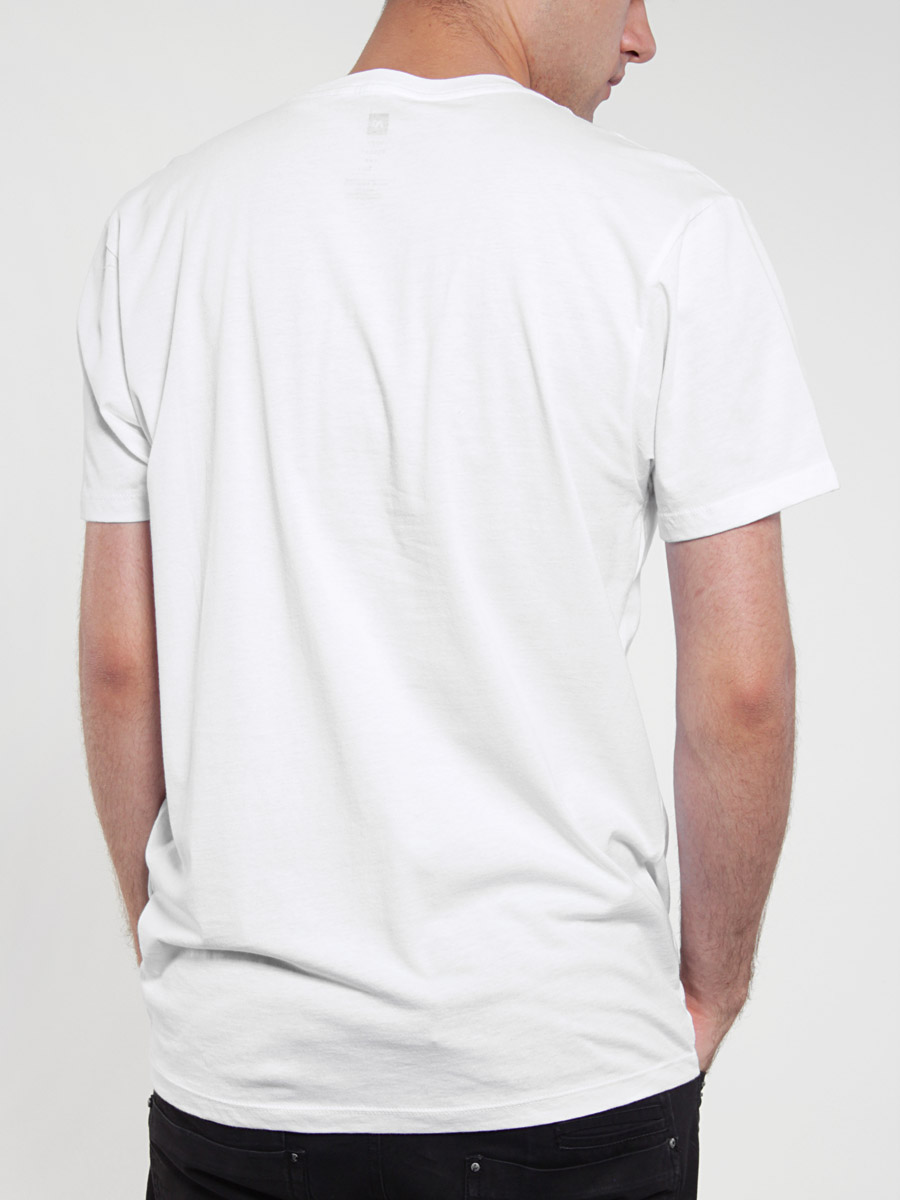 T-shirt Analog Robbed Logo (white)