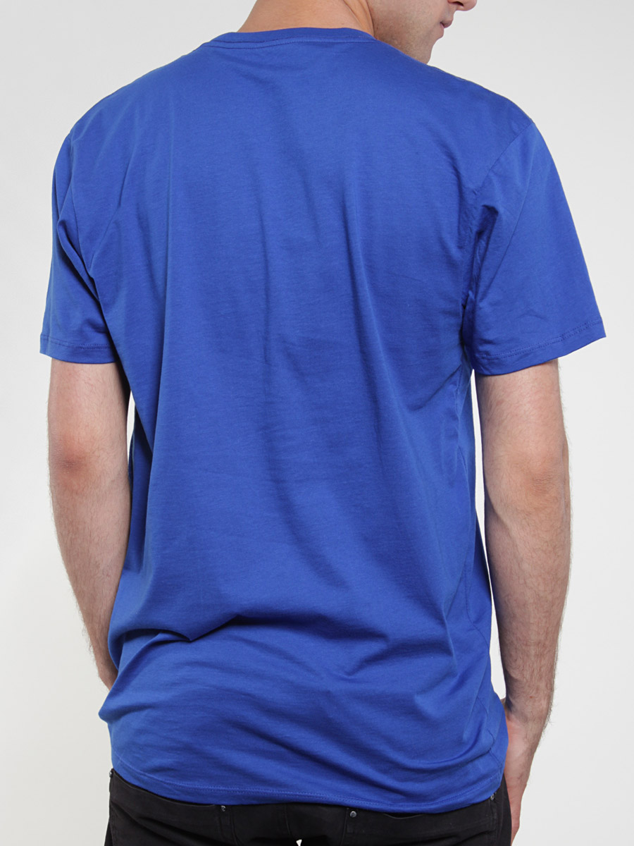 T-shirt Analog Robbed Logo (cobalt) 