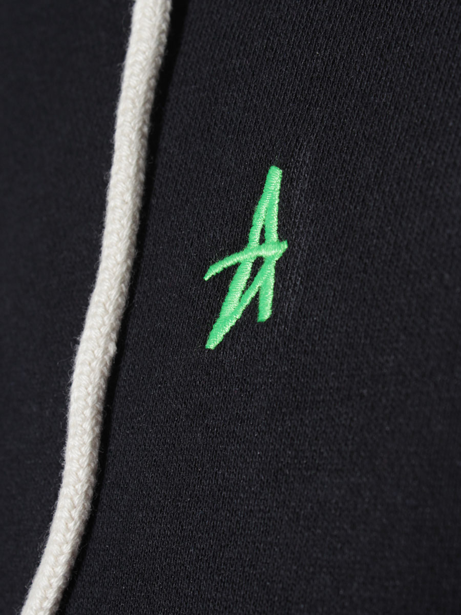 Bluza Altamont Basic Zip (black green)