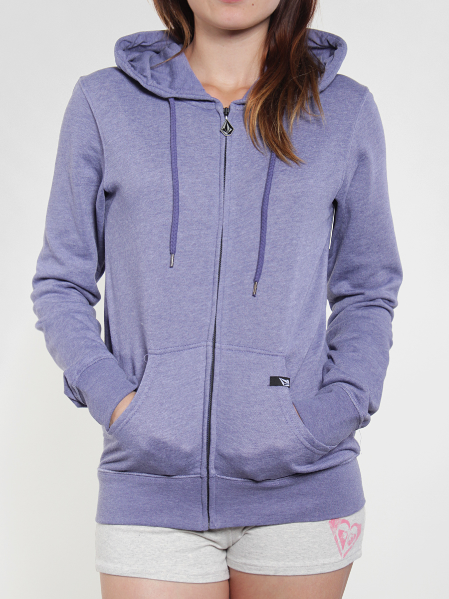 Bluza z kapturem Volcom Timesoft Zip Wmn (hrb)