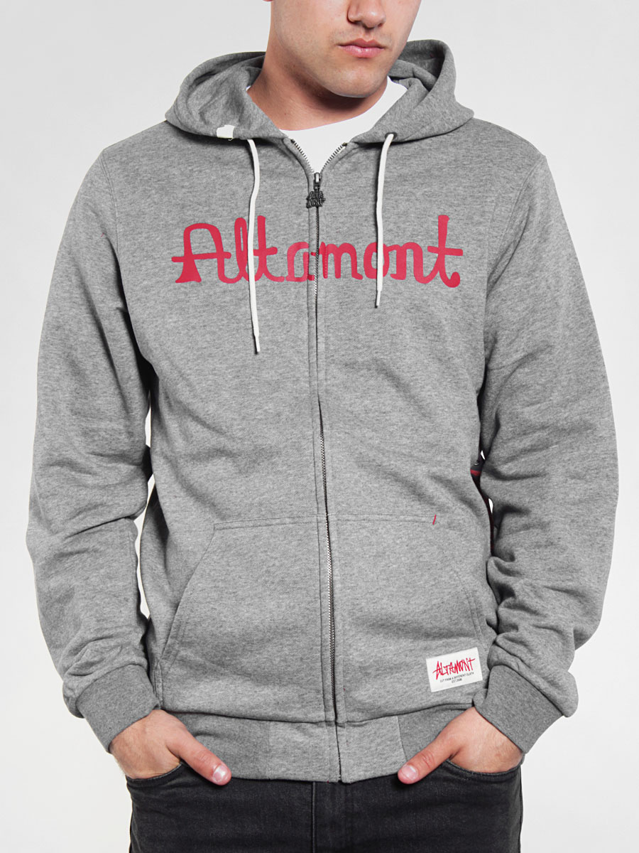 Bluza Altamont Legacy Zip (grey heather)